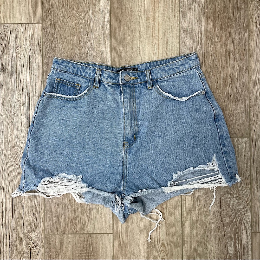 Vintage High Waisted Denim Shorts